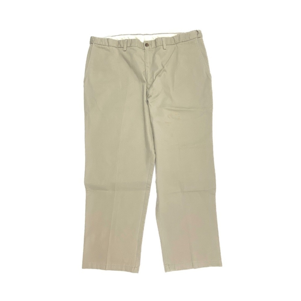 Haggar Straight Leg Men's size‎ 40x29 Beige Khaki Chino Pants